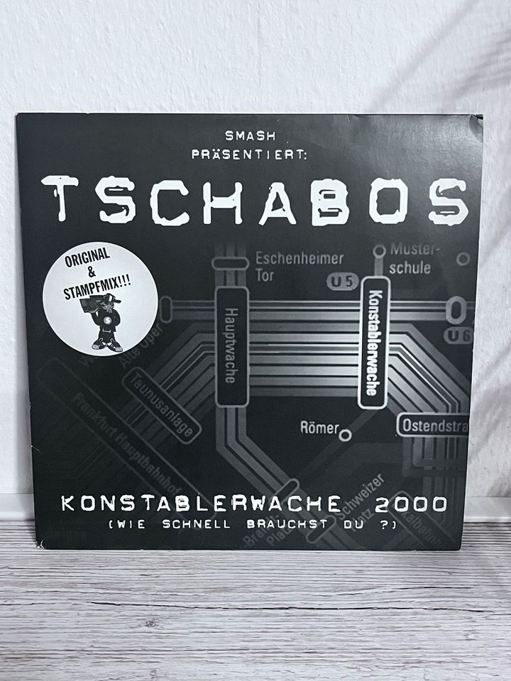 ☑️ Tschabos – Konstablerwache 2000 ⭐️ 12" Vinyl ⭐️ Thunderdome in Wilhelmshaven