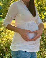 Umstandsbluse von Attesa Maternity ☀️ creme ☀️ Gr. 36 Hessen - Kirchhain Vorschau