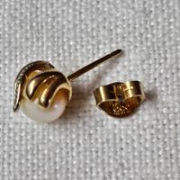 OHRSTECKER - 333 GELB / WEISSGOLD  - PERLE - SP - EINZELSTÜCK - Findorff - Findorff-Bürgerweide Vorschau