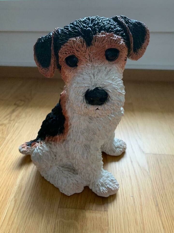 Schöne Deko Figur Hund Jack Russell Terrier Vintage - México En ti