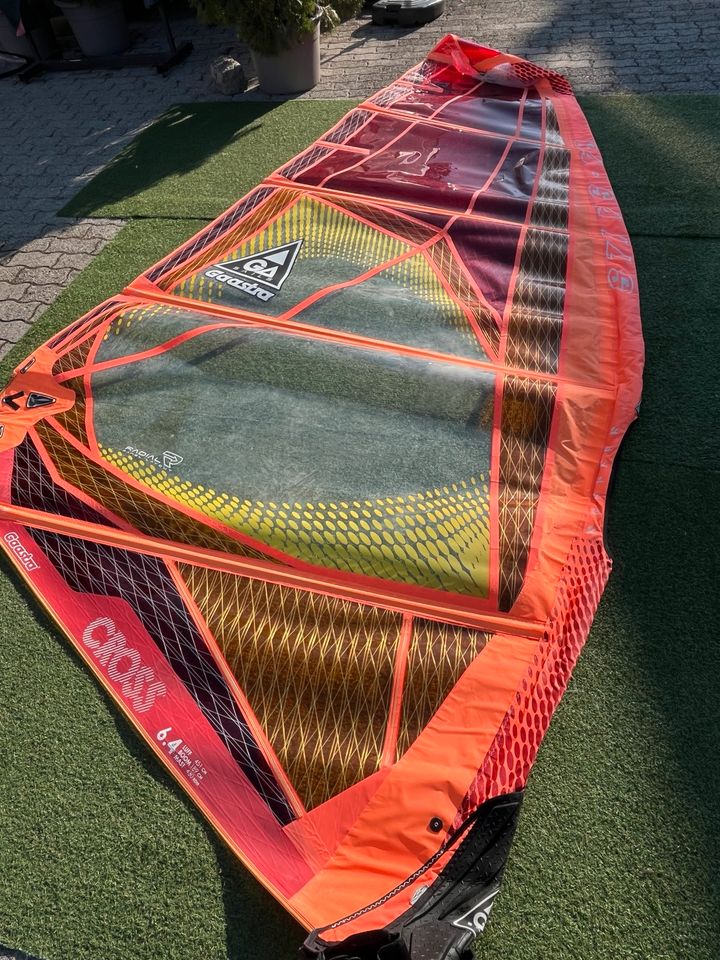 GA Cross 6.4qm Windsurfsegel gebraucht in Starnberg