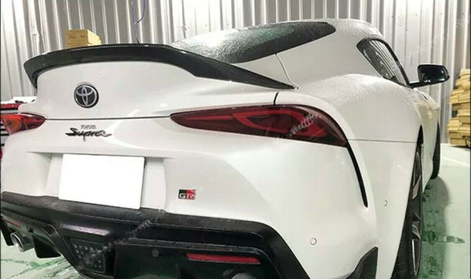 CW Carbon Spoiler Lippe Schwert passend für Toyota Supra A90 MK5 in Kamen