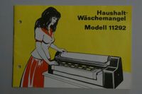 ✔ Wäschemangel Textima Modell 11292 ✔ Thüringen - Weißendorf Vorschau