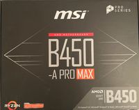 AMD Motherboard B450 - MSI A PRO MAX Stuttgart - Stuttgart-Süd Vorschau