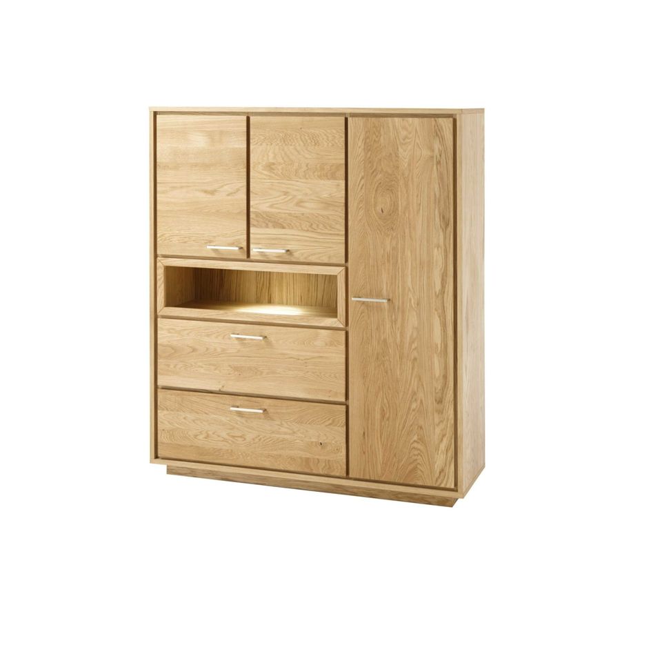 Sanchez Highboard Schrank Eiche geölt UVP 799 € - 4466 in Bad Driburg