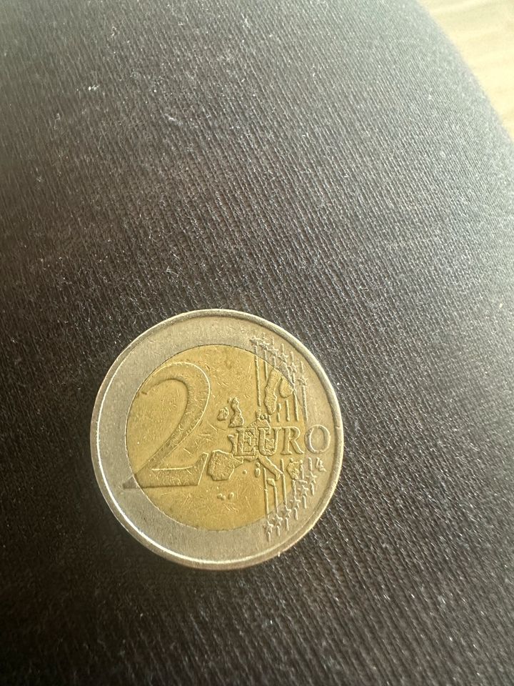 2 Euro Münze 2002 in Wolfsburg