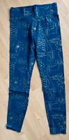 RAR NIKE Leggings Grün mit goldenen Logo-Print Gr.M *NEU* Hessen - Zierenberg Vorschau