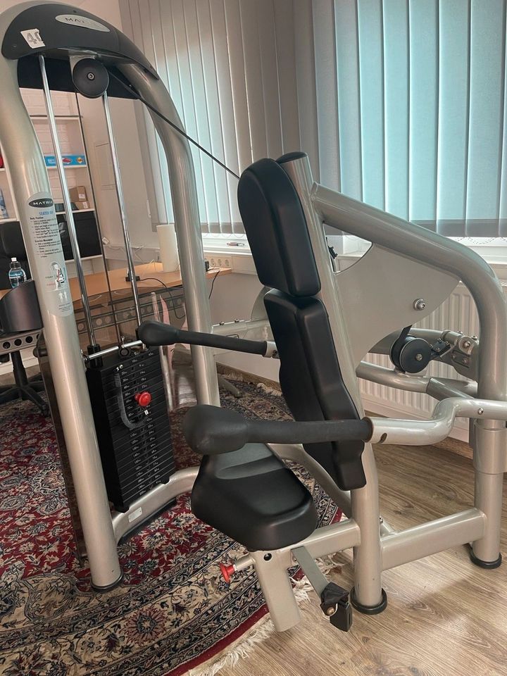 Matrix trizeps Armstecker Oberarm Fitness gerät trizepstrainer in Bielefeld