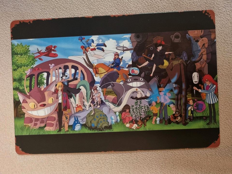 Ghibli Totoro Chihiro Kikis Lieferservice Ponyo Metallschild Bild in Mutterstadt