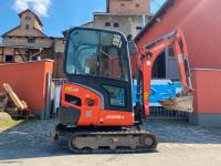 Minibagger Vermietung Kubota KX 19-4 Thüringen - Kranichfeld Vorschau