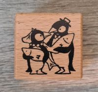 Stempel auf Holzblock Schleswig-Holstein - Reinbek Vorschau