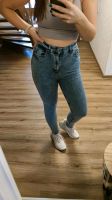 Trendyol Skinny Röhre Jeans high waist Denim blue Gr.40 Hessen - Freigericht Vorschau