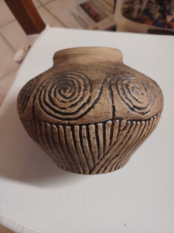 Vintage Carstens Keramik Vase 120 / 12  Blumenvase 50 er Jahre in Eggolsheim