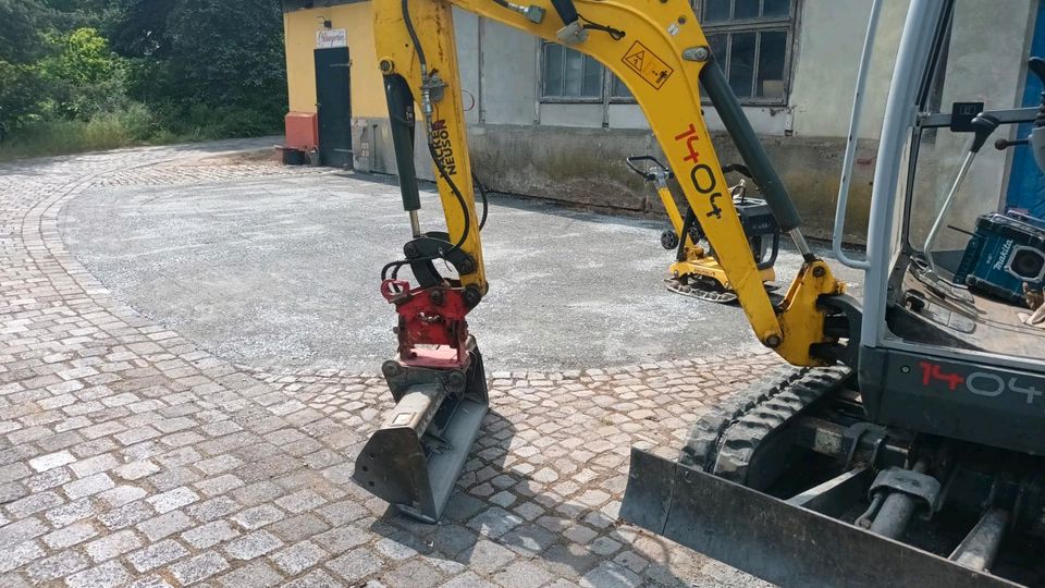 Wacker neuson Minibagger 1404 in Torgau