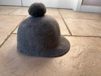 Zara Hut Mütze Kappe Bommel Mädchen 54 cm grau Hessen - Michelstadt Vorschau