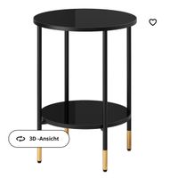 Ikea Asperöd Beistelltisch aus Glas schwarz Ludwigsvorstadt-Isarvorstadt - Isarvorstadt Vorschau