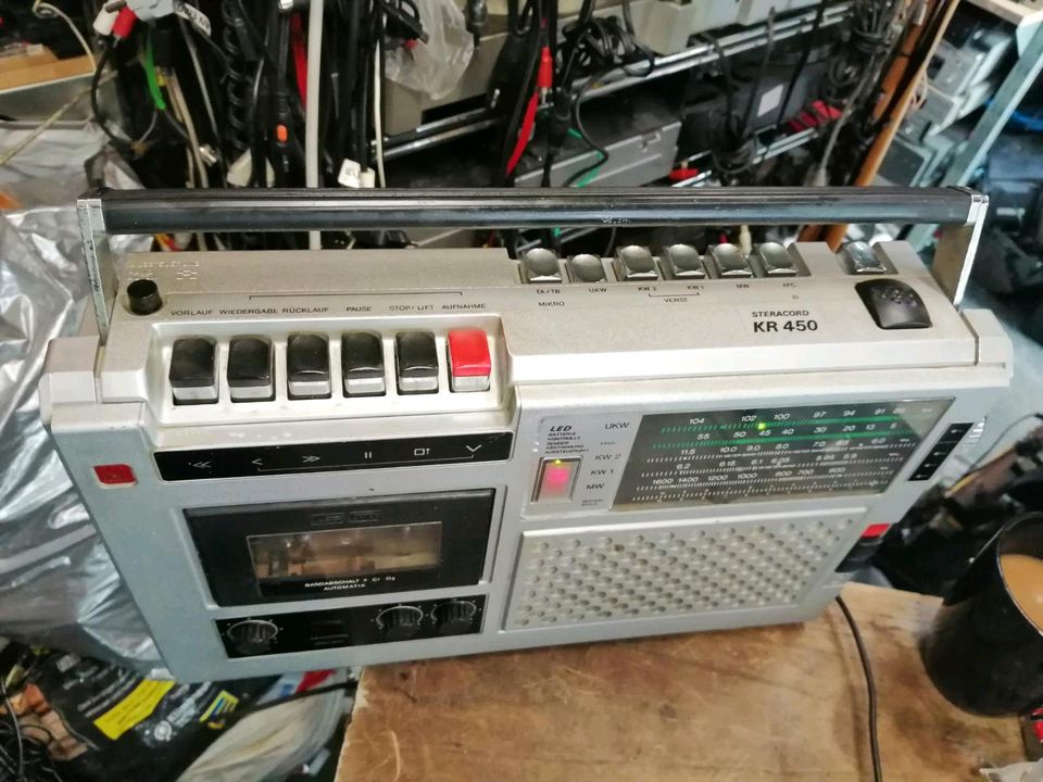 RFT STERACORD KR450, Radio-Cassetten-Recorder, guter Zustand!!! in Berlin