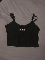 Schwarzes crop top Niedersachsen - Syke Vorschau