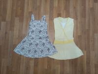 2 tlg Set Sommer Kleid TCM Tchibo Weiß Gelb Leinen 122 128 Pankow - Französisch Buchholz Vorschau