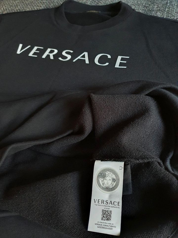 Versace sweatshirt herren M in Burg
