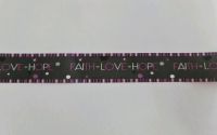 Webband / Ripsband "Faith - Love - Hope" 25 mm lfdm NEU Schleswig-Holstein - Henstedt-Ulzburg Vorschau