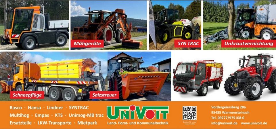 Unimog Edelstahl Hochlegung Auspuff U 403 / 406 / 416 Sonderpreis in Warmensteinach