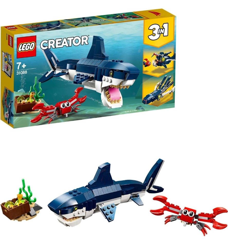 LEGO Creator - 3 in 1 (31088) - Bewohner der Tiefsee - vollst. BA in Hameln