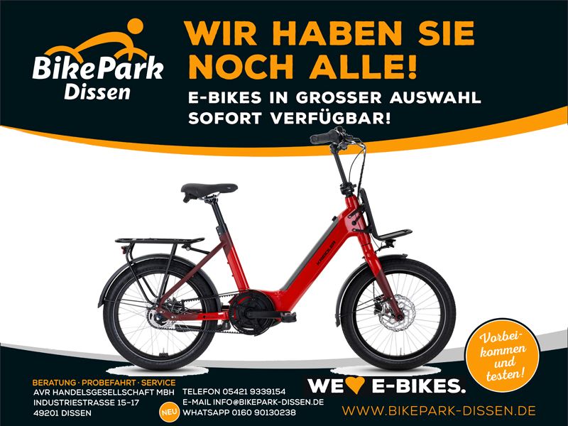 Kreidler Elektro-Fahrrad Eco Compact 2.0 Bosch 75NM 625Wh Riemen in Dissen am Teutoburger Wald