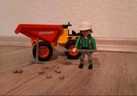 Playmobil roter Dumper mit Bauarbeiter für die Baustelle Nordrhein-Westfalen - Würselen Vorschau