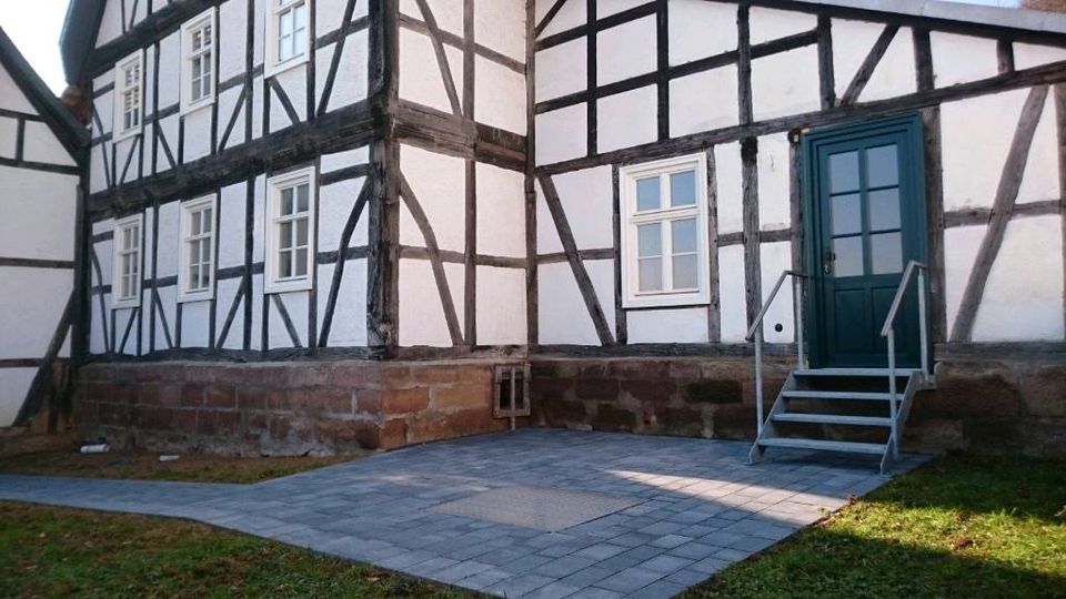 Wohnen im historischen Fachwerkhaus mit Hof und Garage in Schachtebich