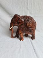 Schöner Elefant Holz Holzfigur Elefantenfigur Figur Muster Bayern - Rattelsdorf Vorschau