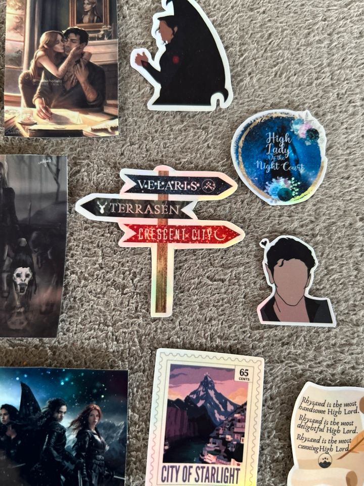 Acotar Sticker Das Reich der Sieben Höfe Chest of Fandoms in Groß-Gerau