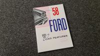 1958 Ford Buch / Features / Fairlane, Custom, Station Wagon, 500 Baden-Württemberg - Besigheim Vorschau