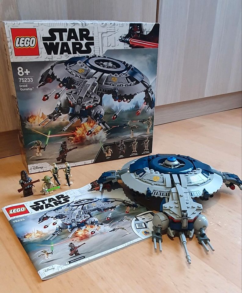 Lego Star Wars 75233 Droid Gunship.  KOMPLETT in Althengstett