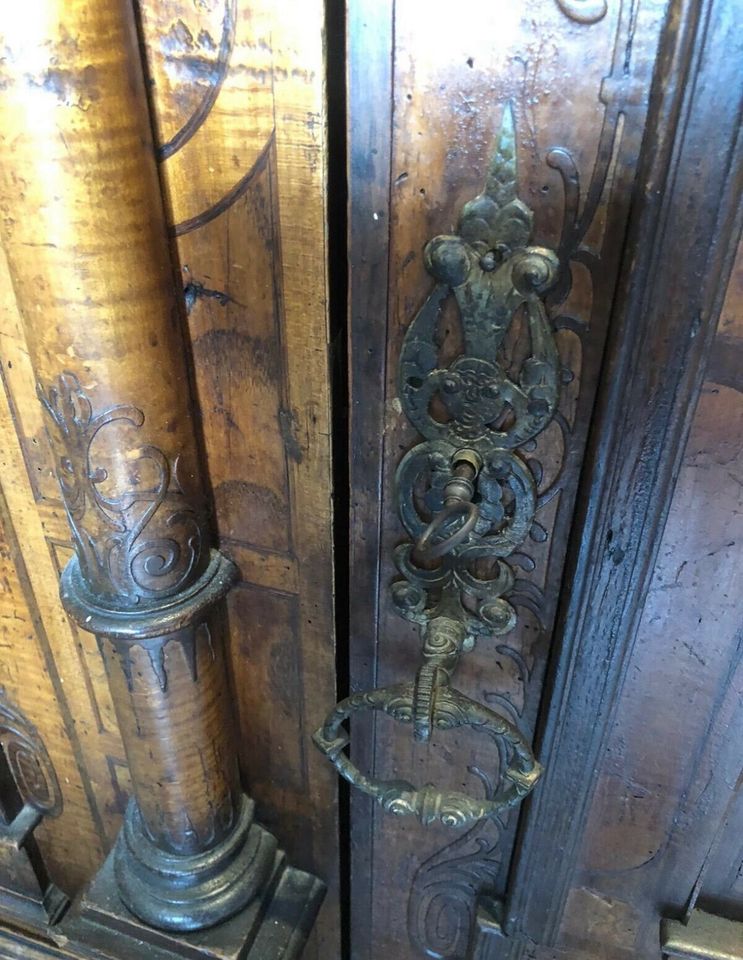 Vintage Truhe, Kommode braun Holz Bali Indo Style 140cm in Duisburg