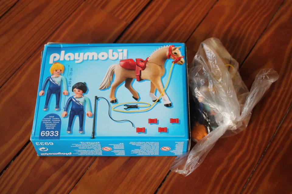 Playmobil 6933 Voltigier Training Pferde Pferd Voltigierset in Hamburg