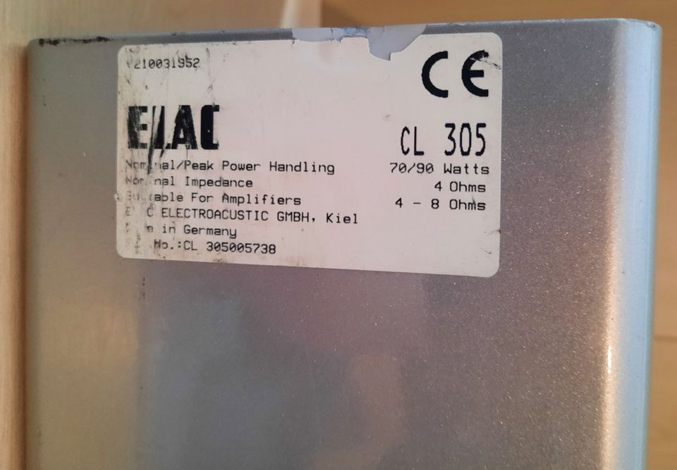 ELAC CL 305 Lautsprecher Boxen Speaker in München