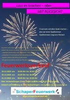 Werbeplakat: Silvesterfeuerwerk kaufen in Rosendahl DIN A3 Nordrhein-Westfalen - Rosendahl Vorschau