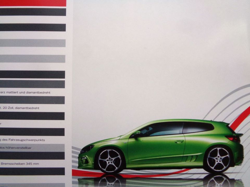 ABT – VW Scirocco, Autoprospekt 2009, + ZUGABE !, wie NEU ! in Wetzlar