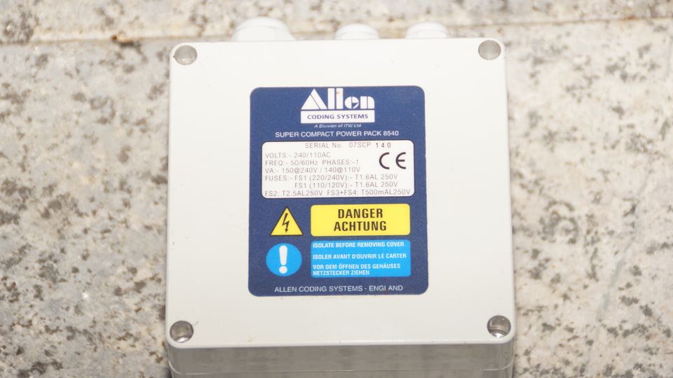 Allen Super Compact Power Pack 8540 Coding System in Stuttgart