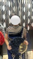 Abendkleid Hennakleid bindalli kaitan Bollywood Kleid marineblau Dortmund - Huckarde Vorschau
