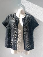 Schwarzer offener Überwurf/ Bluse, Gr.42 Wandsbek - Gartenstadt Vorschau