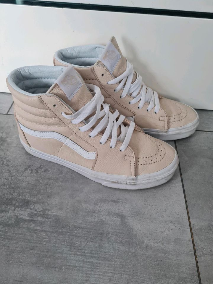 Größe 38 beige Vans Leder in Arnsberg