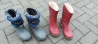 ♥️warm gefütterte Gummistiefel, Stiefel mit Gummigaloschen,33/34 Sachsen-Anhalt - Calbe (Saale) Vorschau