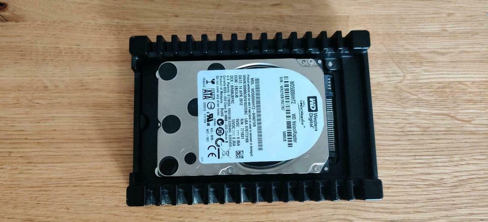 Festplatte HDD WD VelociRaptor 2,5" 500GB SATA 3 10.000 RPM in Panketal