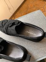 Maripe Wildlederschuhe, Größe 39, schwarz mit etwas Glitzer Nordrhein-Westfalen - Lüdenscheid Vorschau