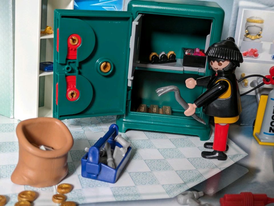 Playmobil 9007 Polizeieinsatz im Juweliergeschäft Einbruch in Hamburg