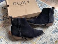 Roxy Cowboystiefel Lederstiefel Gr.37 Schwarz Wildleder Nordrhein-Westfalen - Rheine Vorschau