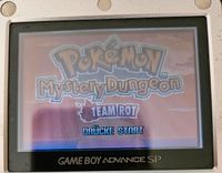 Pokemon Mystery Dungeon Game Boy Advance Modul Gameboy GBA Hessen - Büdingen Vorschau