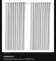 Ikea Hannalill Gardinenschals Vorhänge grau 145x250cm Nordrhein-Westfalen - Mönchengladbach Vorschau